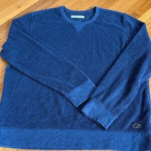 Outerknown Navy Crewneck Sweater